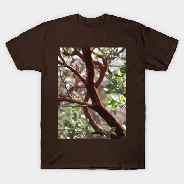 Manzanita Backlight T-Shirt by MarkArTurner